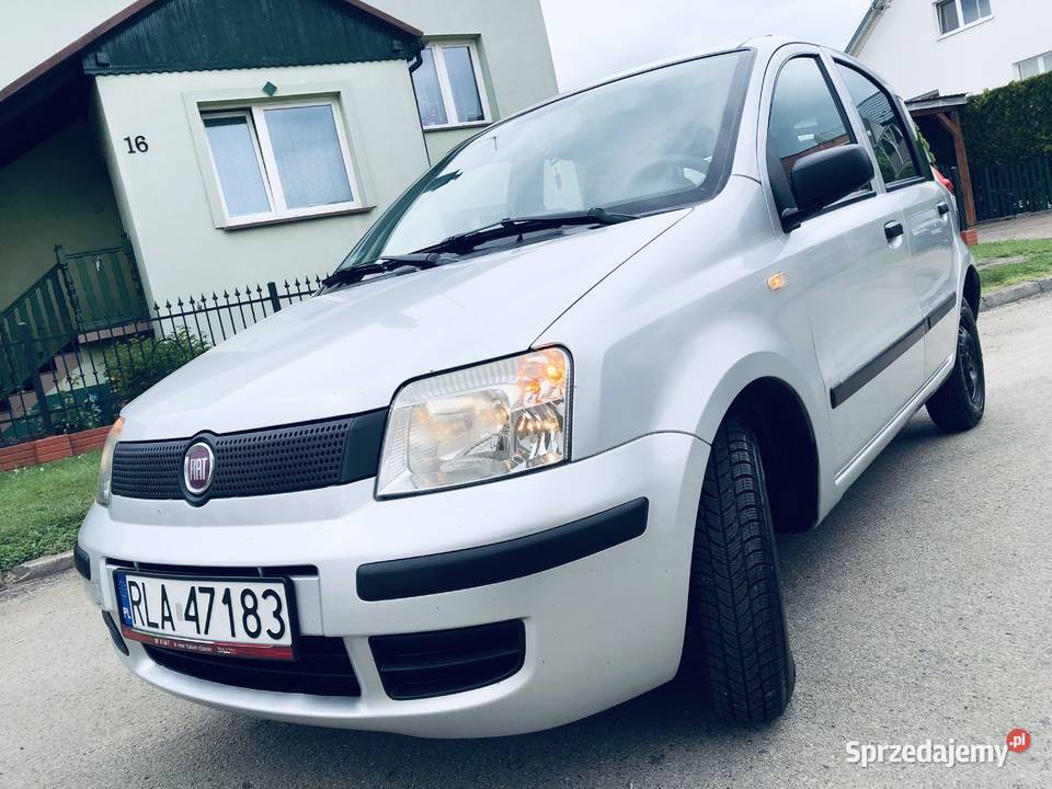 Fiat Panda II 11MPI Klimatyzacja Wspomaganie ABS Rok produkcji 2007 Przeworsk