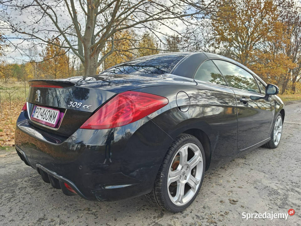 Peugeot 308 CC Rok produkcji 2009 mazowieckie Karczew