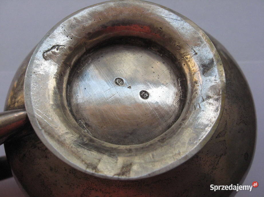 Mlecznik XIX w srebro próba 12 łutowa Poznań sprzedam