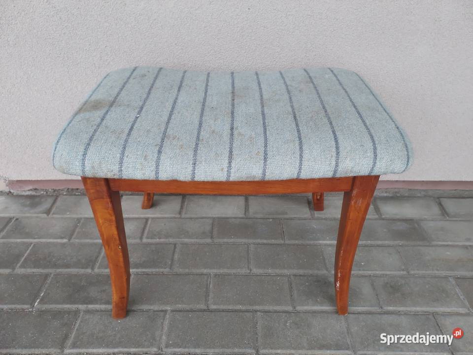 Stara taboret podnóżek do renowacji PRL