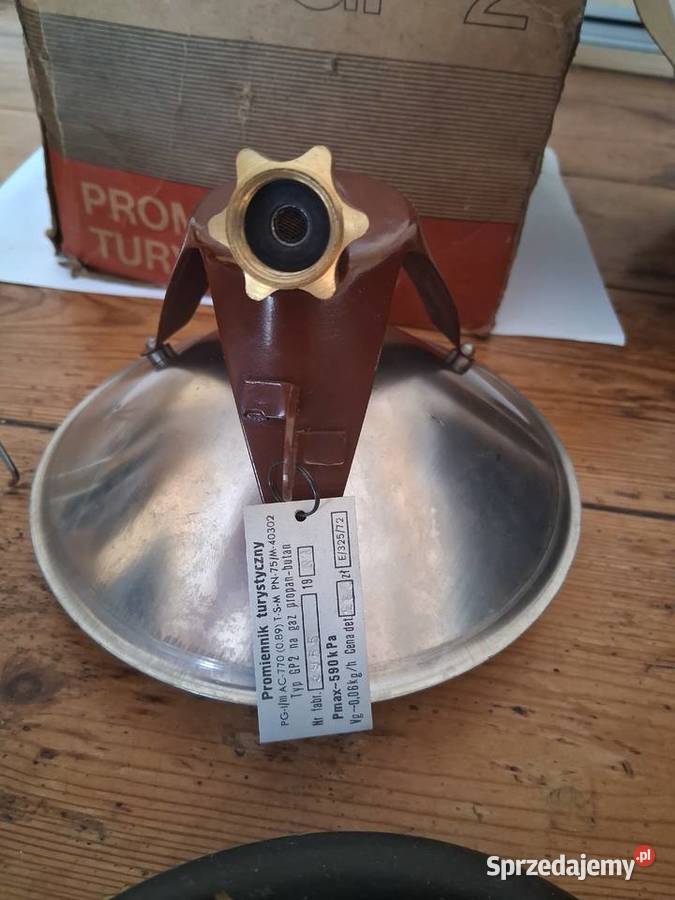 Promiennik turystyczny PREDOM GP2 1985 PRL wielkopolskie Poznań