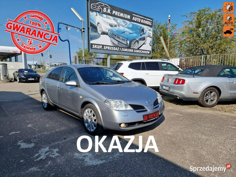 Nissan Primera 2.2 DCI 126 KM, Klimatyzacja, Kamera Cofania, Kurtyny Powie…