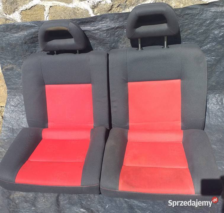 Fotele kanapa komplet vw lupo arosa polo 3d