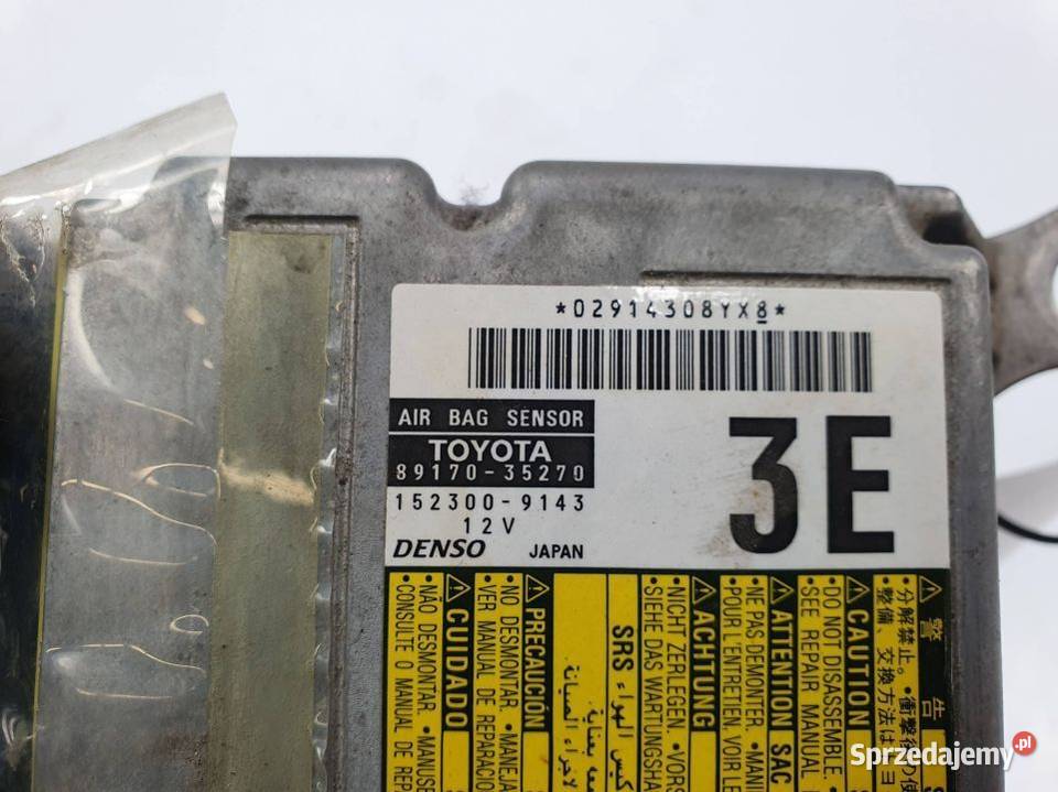 SENSOR AIRBAG TOYOTA FJ CRUISER 8917035270 kujawsko-pomorskie Lipno