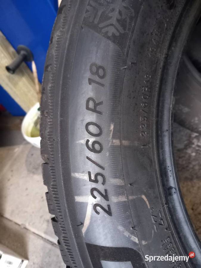 Sprzedam opony zimowe Michelin 22560 18tki zima Bestwina