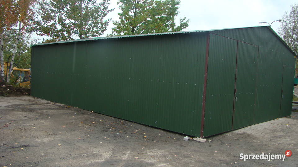 Garaż Blaszany Hala Blaszana Magazyn Blaszany Słubice
