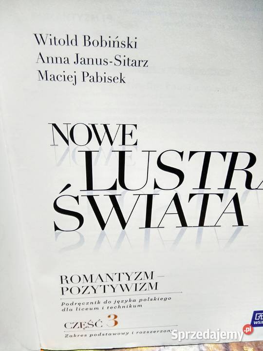 Nowe lustra pozytywizm romantyzm Warszawa