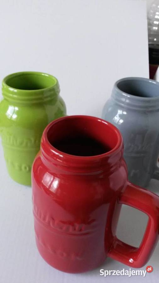Kubek kufel kawa herbata piwo NOWE kubki 10 Ceramika i szkło