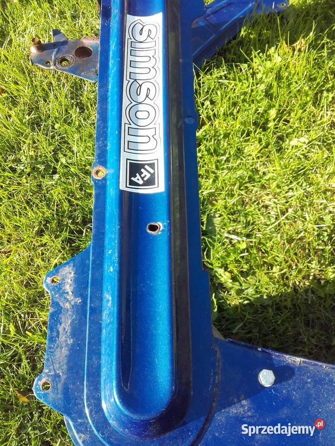 rama simson sr50 Elementy nadwozia Części motocyklowe Kobylanka