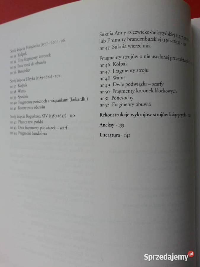 2970 Klejnoty I Stroje Książąt Pomorza Antykwariat