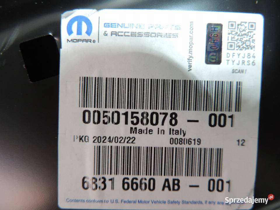 fiat ducato boxer jumper lift 14 maska nowa oryg kujawsko-pomorskie sprzedam