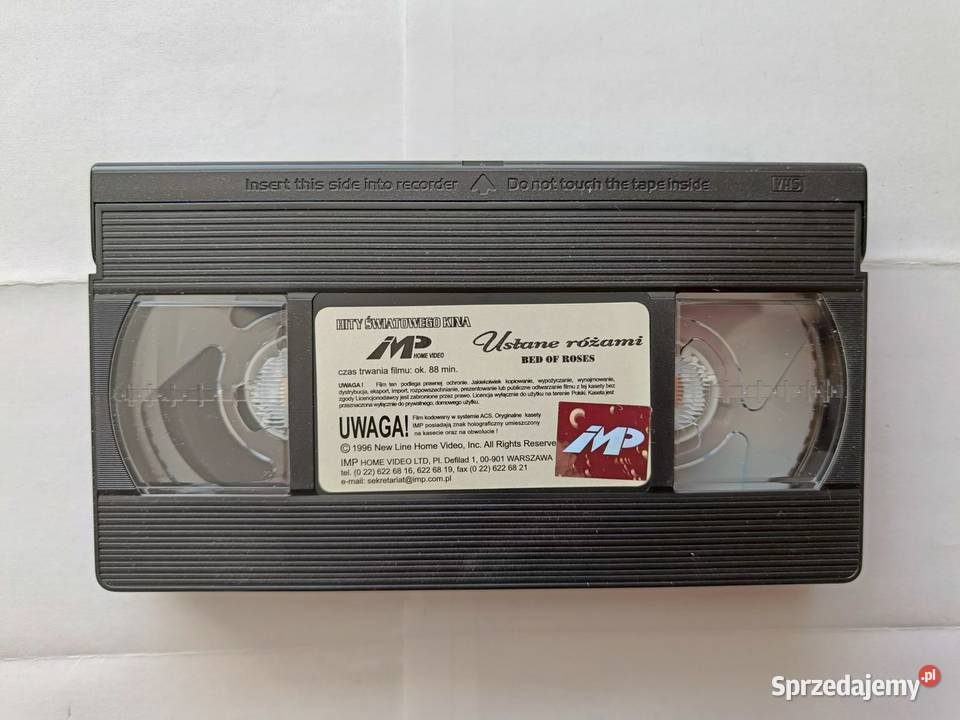 Usłane różami kaseta VHS Gdynia sprzedam