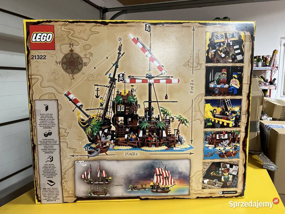 LEGO Pirates Of Barracuda Ideas 21322 Zwardoń