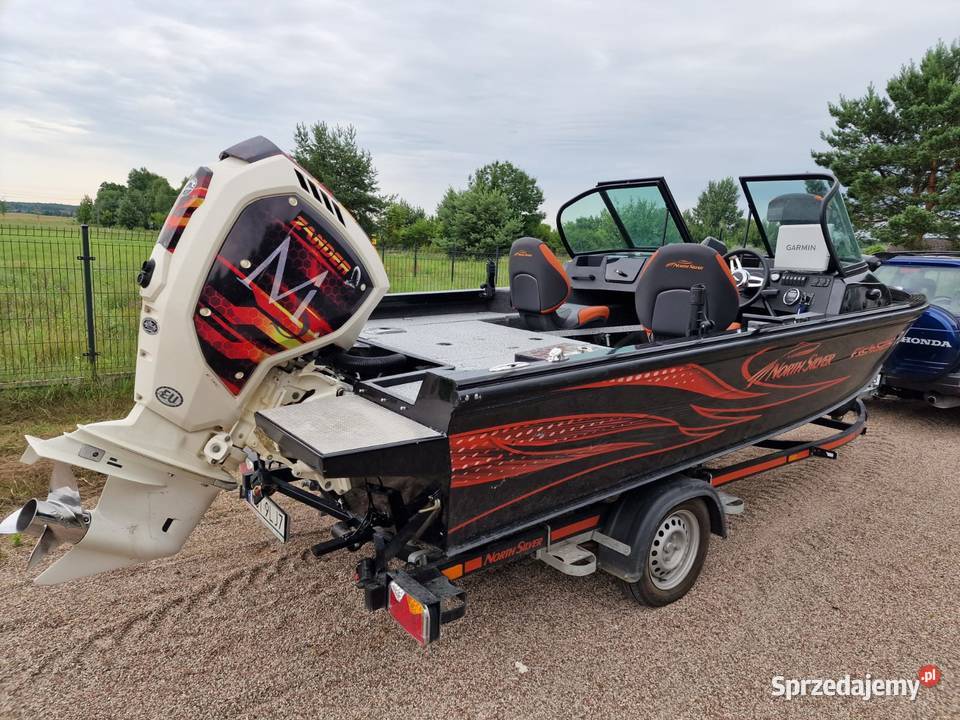 Łódź wędkarska North Silver 525 Fish Evinrude Siedlce