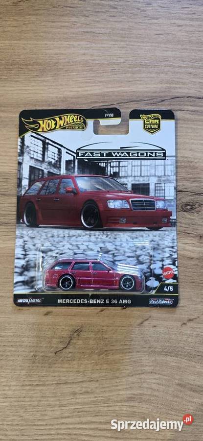 Hot Wheels Premium Mercedes Benz E36 AMG Fast Chełm