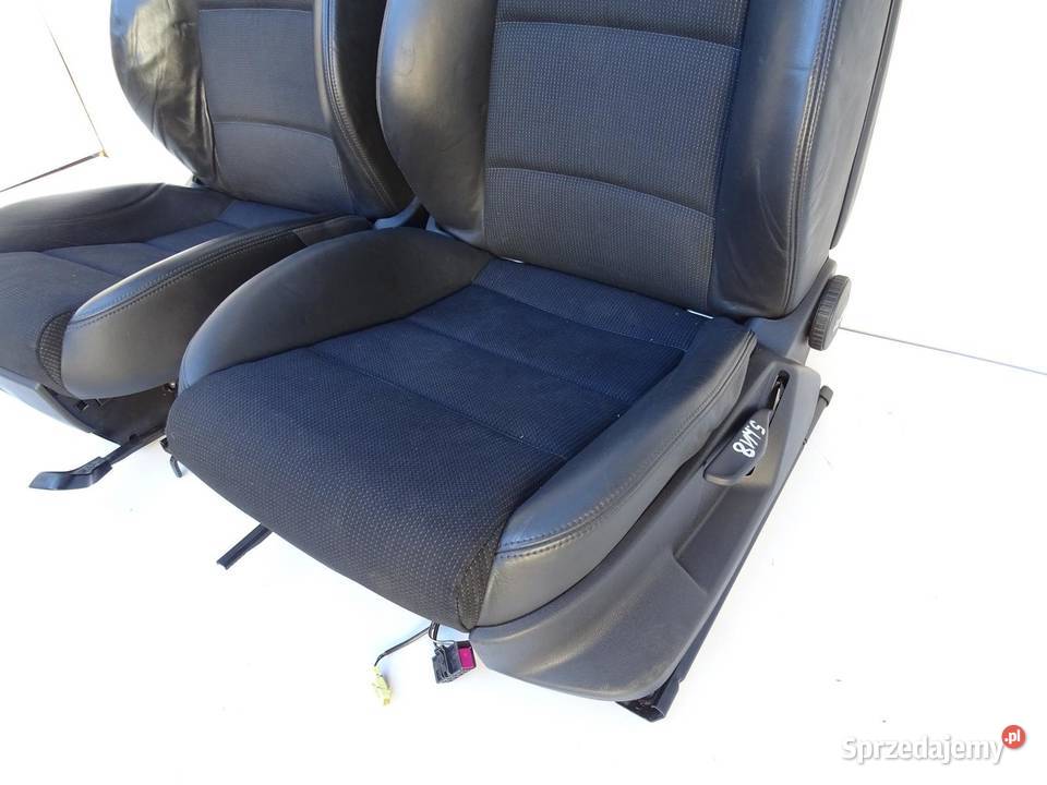 FOTELE FOTEL KANAPA PÓŁSKÓRA KOMPLET SLINE AUDI osobowe