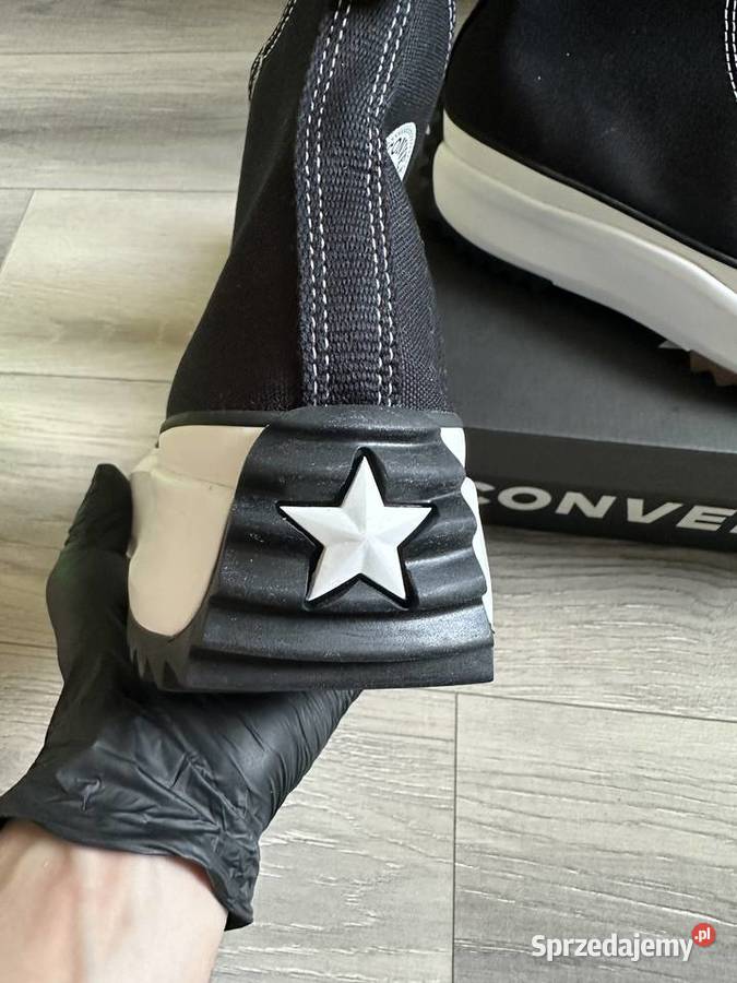Converse Run Star Hike Hi 166800C Black White r Wrocław