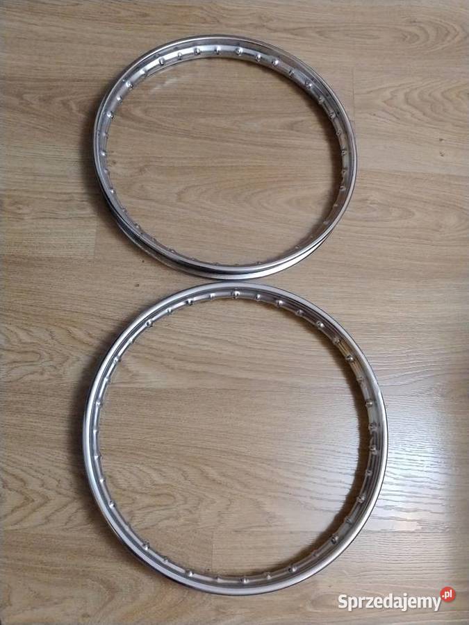 Jawa 50 obręcze kół fabryczne z PRL Łazy