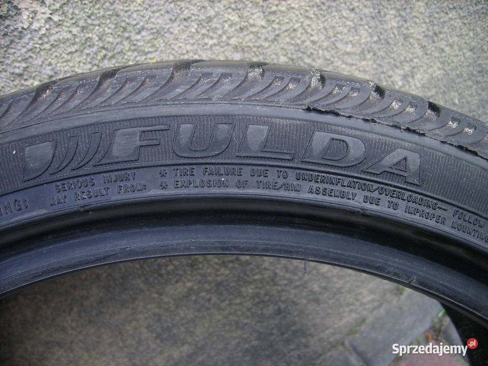 Fulda Exelero 21540 R 17 ZR 17 87Y DOT 0209 6mm Radom sprzedam