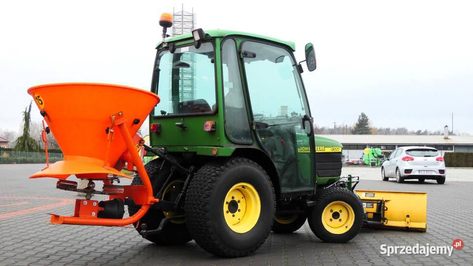 Traktor komunalny JOHN DEERE 4100 4x4 Kabina TUZ Świnice Warckie