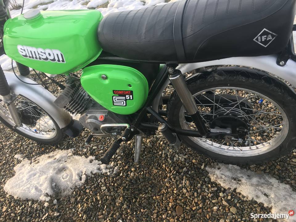 Simson s51 comfort 12V benzyna Simson podkarpackie Rzeszów