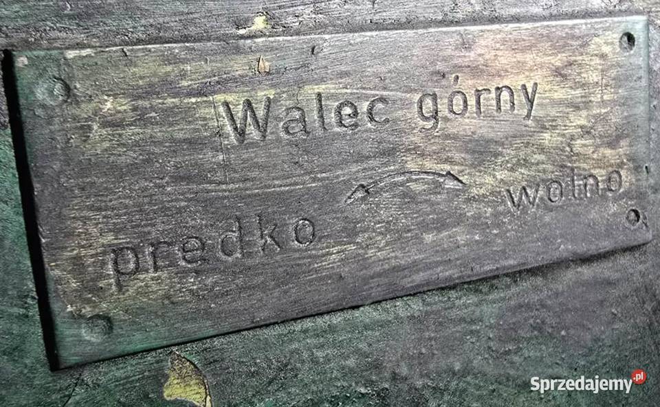 Kalander do gumy czterowalcowy 250 x 600mm Malbork