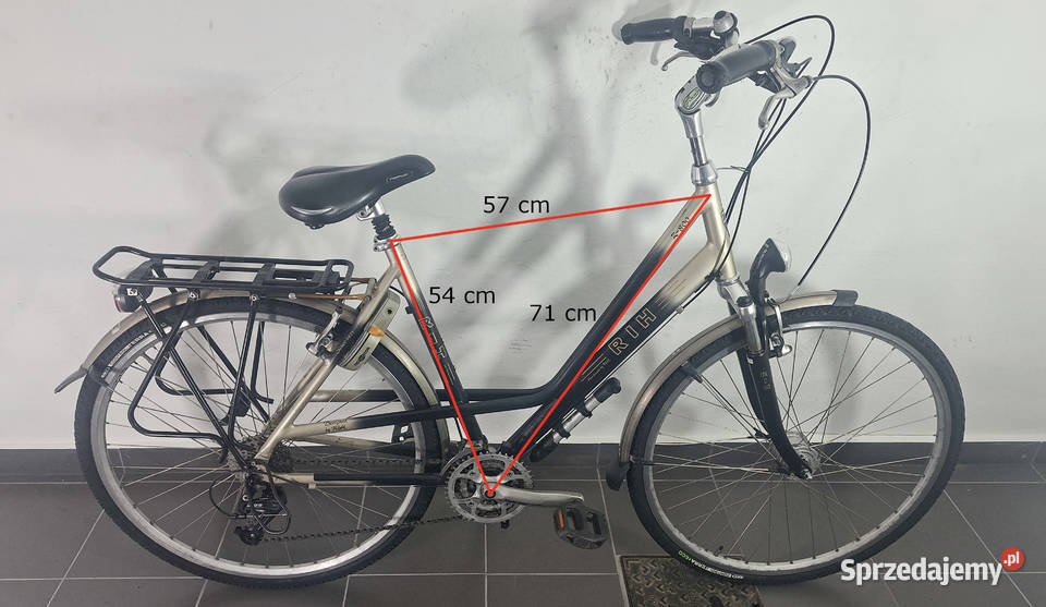 Rower Rih damka aluminiowy trekkingowy trekking Lublin