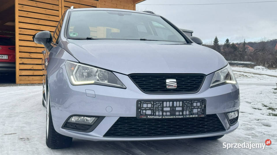 Seat Ibiza 12 Benzyna 90 MODEL LIFTOWY 2015 LED dolnośląskie Strzegom