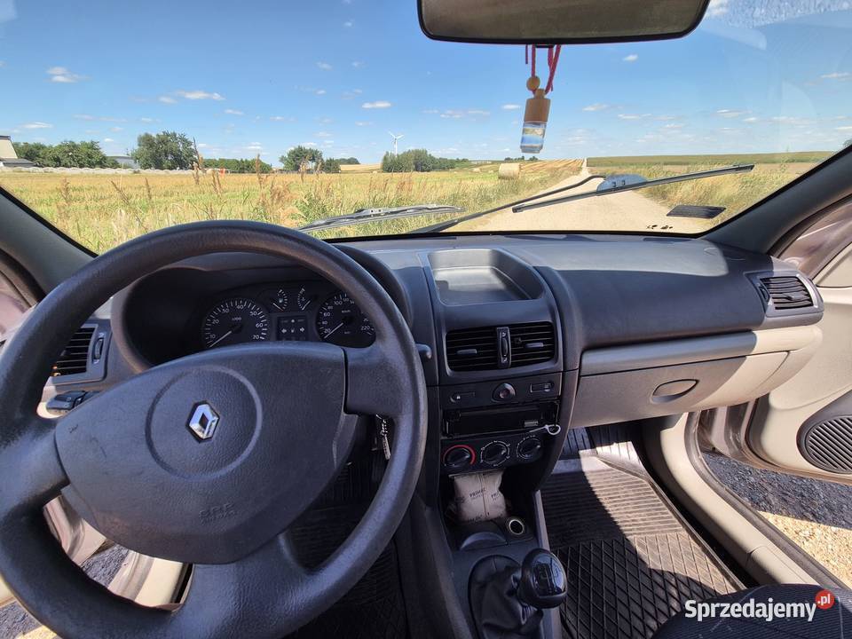 RENAULT CLIO 2002 r 207 453 PRZEBIEGU 3500 Lubsza