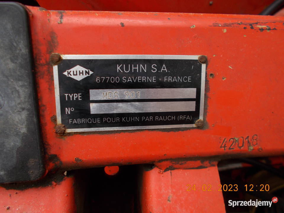 Rozsiewacz Nawozu RAUCH KUHN MDS 901 1 t Pigża