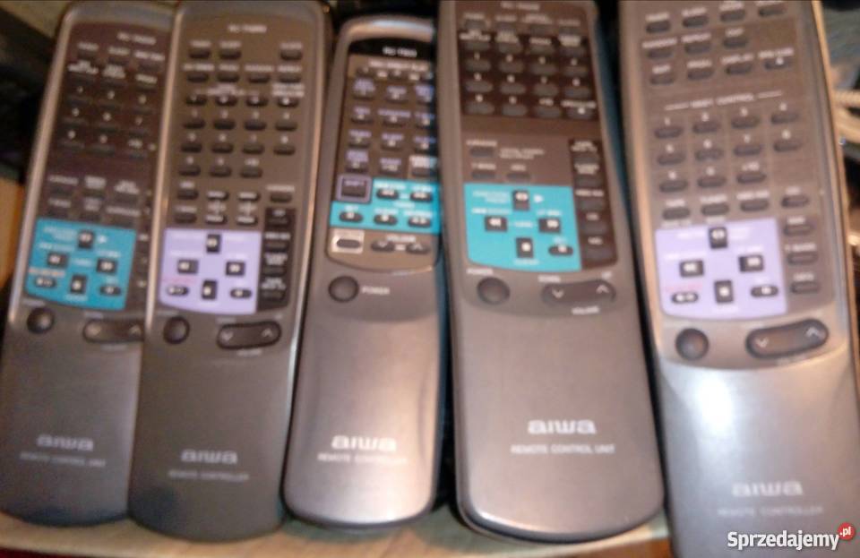 Piloty AV TV MD DVD CD oryginały używane WAWA Warszawa