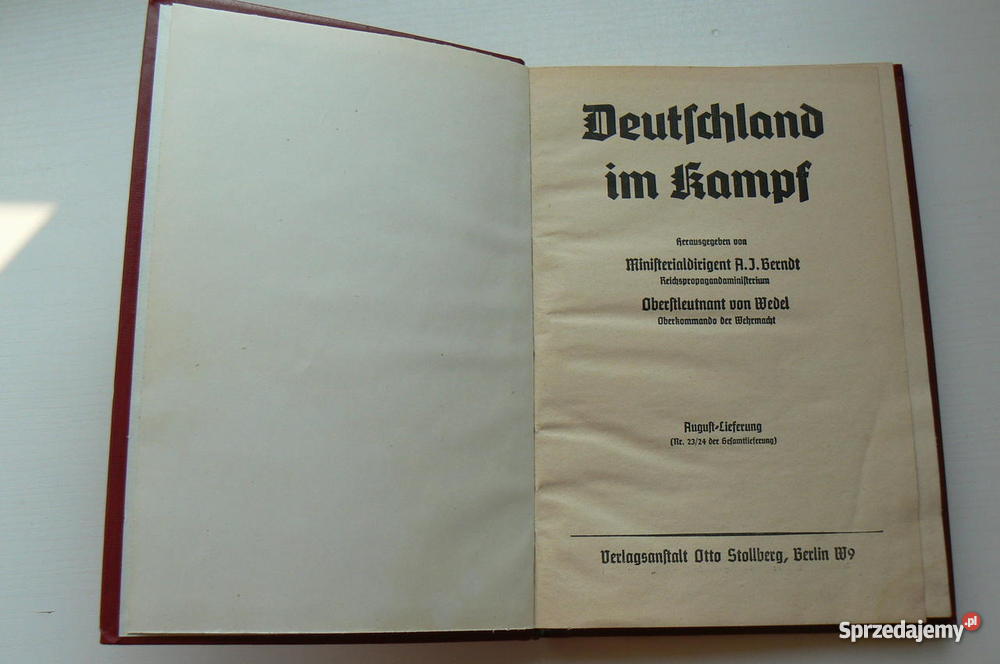 DEUTSCHLAND IM KAMPF 2324 Warszawa