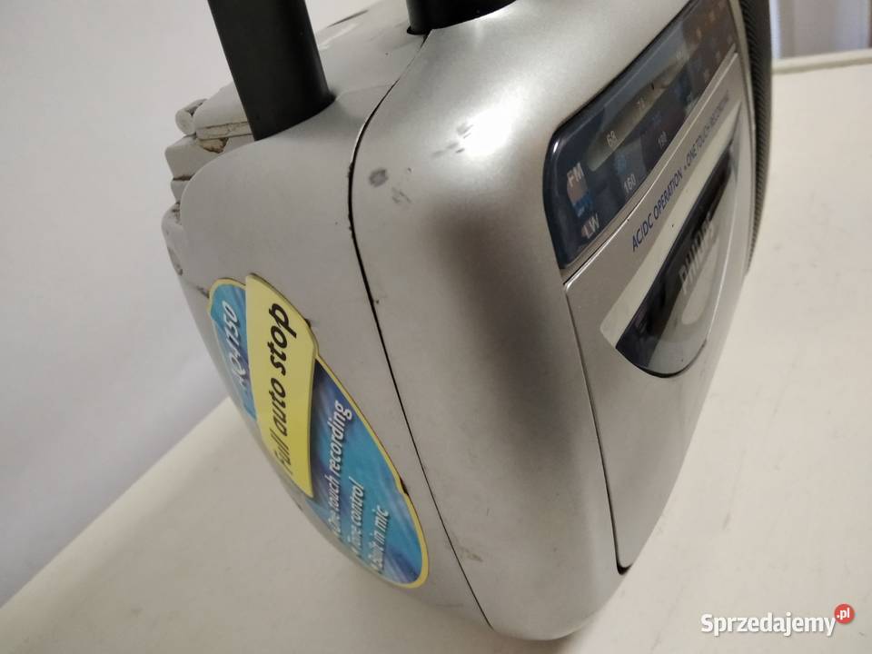 Radio z magnetofonem PHILIPS AQ4150 Radioodtwarzacze Pabianice