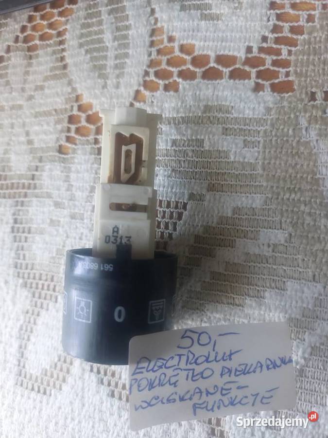 ELECTROLUX POKRĘTŁO PIEKARNIKA WCISKANE FUNKCJE Nowy Sącz