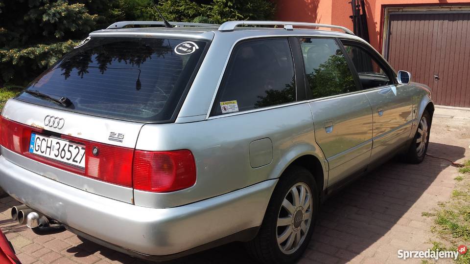 Audi A6 C4 v6 28 Quattro 4x4 Sline LPG stan centralny zamek Chojnice