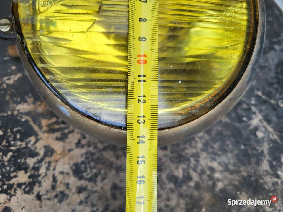 IKA LAMPA HALOGEN SZKŁO ŻÓŁTE TRAKTOR