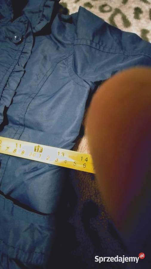 kurtka płaszcz dziewczęcy rozmiar 128134 Kurtki i płaszcze Poznań sprzedam