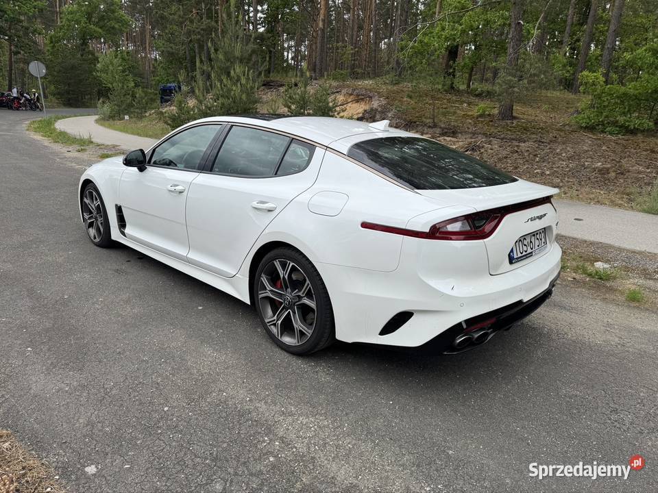 Kia Stinger 33 V6 RWD 440 full czujnik parkowania Trzciniec