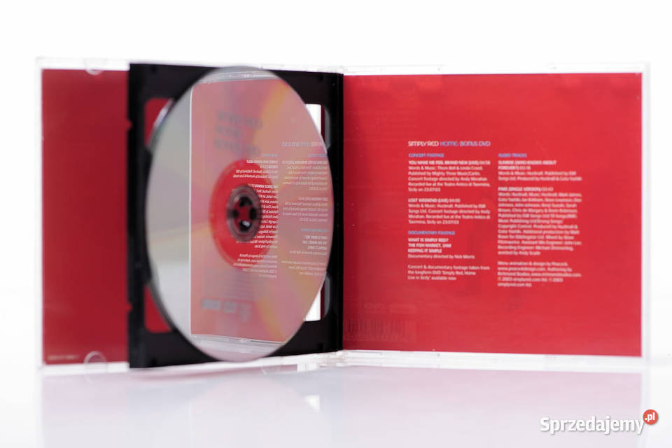 SIMPLY RED HOME CD DVD Wrocław