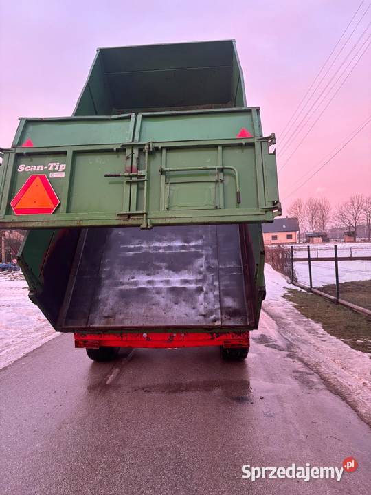 Przyczepa skorupa Tandem 10T nieuszkodzony Rembieszyce