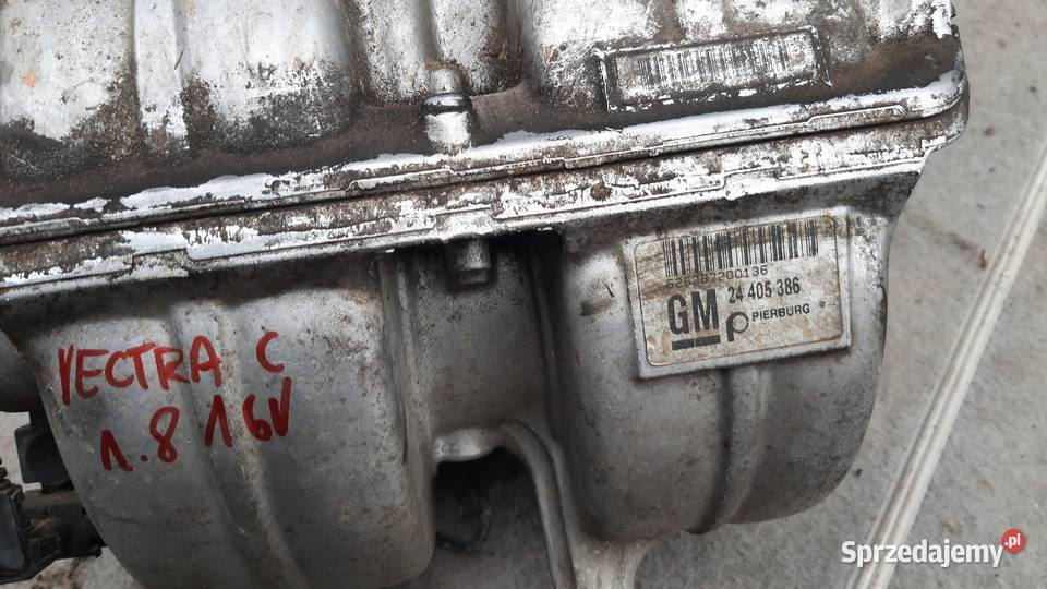 wtryski komplet kolektor ssący vectra c 18 16V dolnośląskie Korzeńsko
