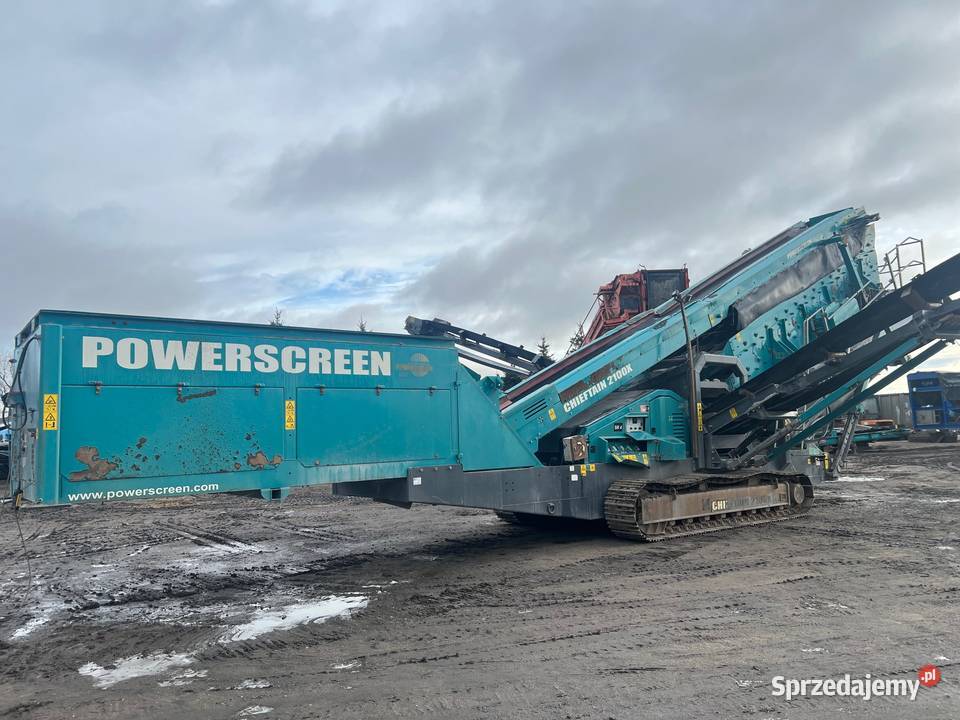 Powerscreen Chieftain 2100X 3D Mobilny kujawsko-pomorskie sprzedam