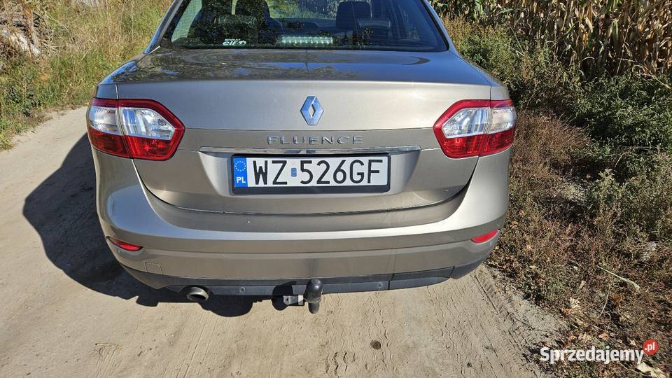 Renault fluence krajowy 2 właściciel lpg złoty Pruszków