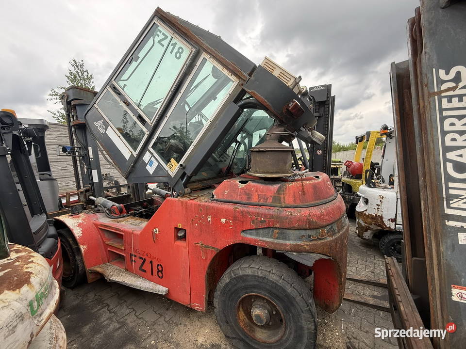 wózek widłowy DANTRUCK 9670DD 7000 udźwig silnik łódzkie Działoszyn