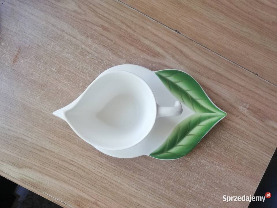 Porcelana zestaw do śmiatanki kawy