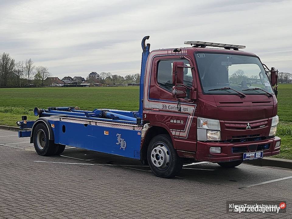 Fuso CANTER 9C18 HIAB 8T HOOKLIFT hakowiec 4x2 pełny VAT