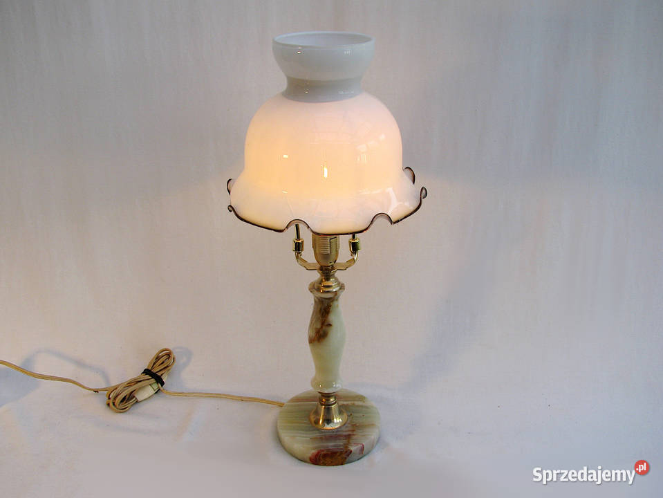 Lampka Glamour ONYX II Lampy stołowe i nocne Szczecinek sprzedam