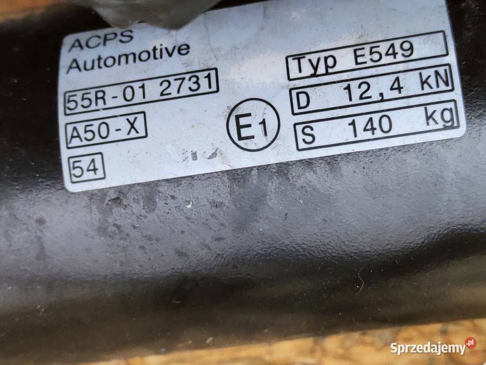 Hak Holowniczy Belka Volvo XC60 II 2017 32351369 Pleszew