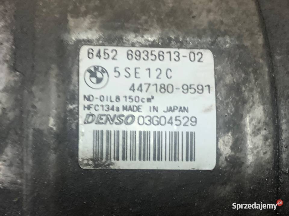 6935613 kompresor sprężarka klimatyzacji bmw 3 Szczecin sprzedam