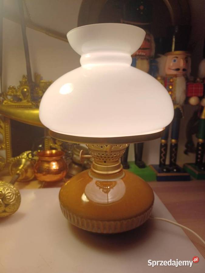 Lampa stołowa PRL Poznań